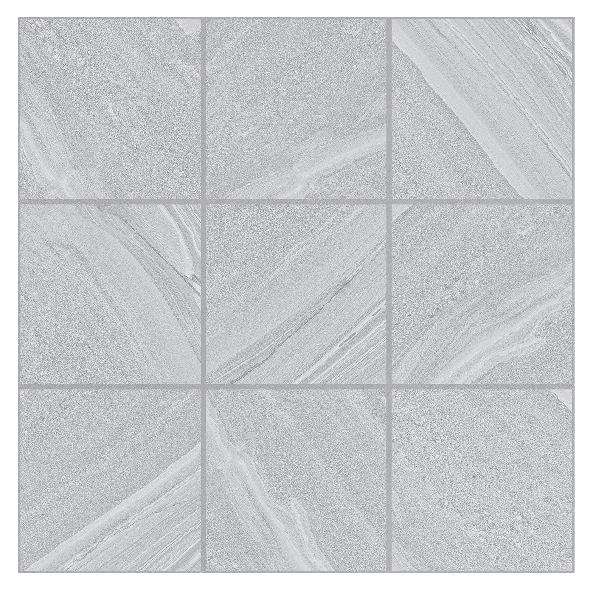 กระเบื้องพื้น 16x16 นิ้ว COTTO เซนทอร์ เทา (ECO) PM 0.96 ตร.ม.