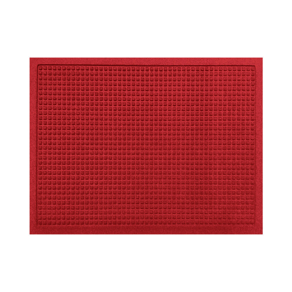 พรมเช็ดเท้าดักฝุ่น KLEEN-TEX WHII 88X116 ซม. สีแดง