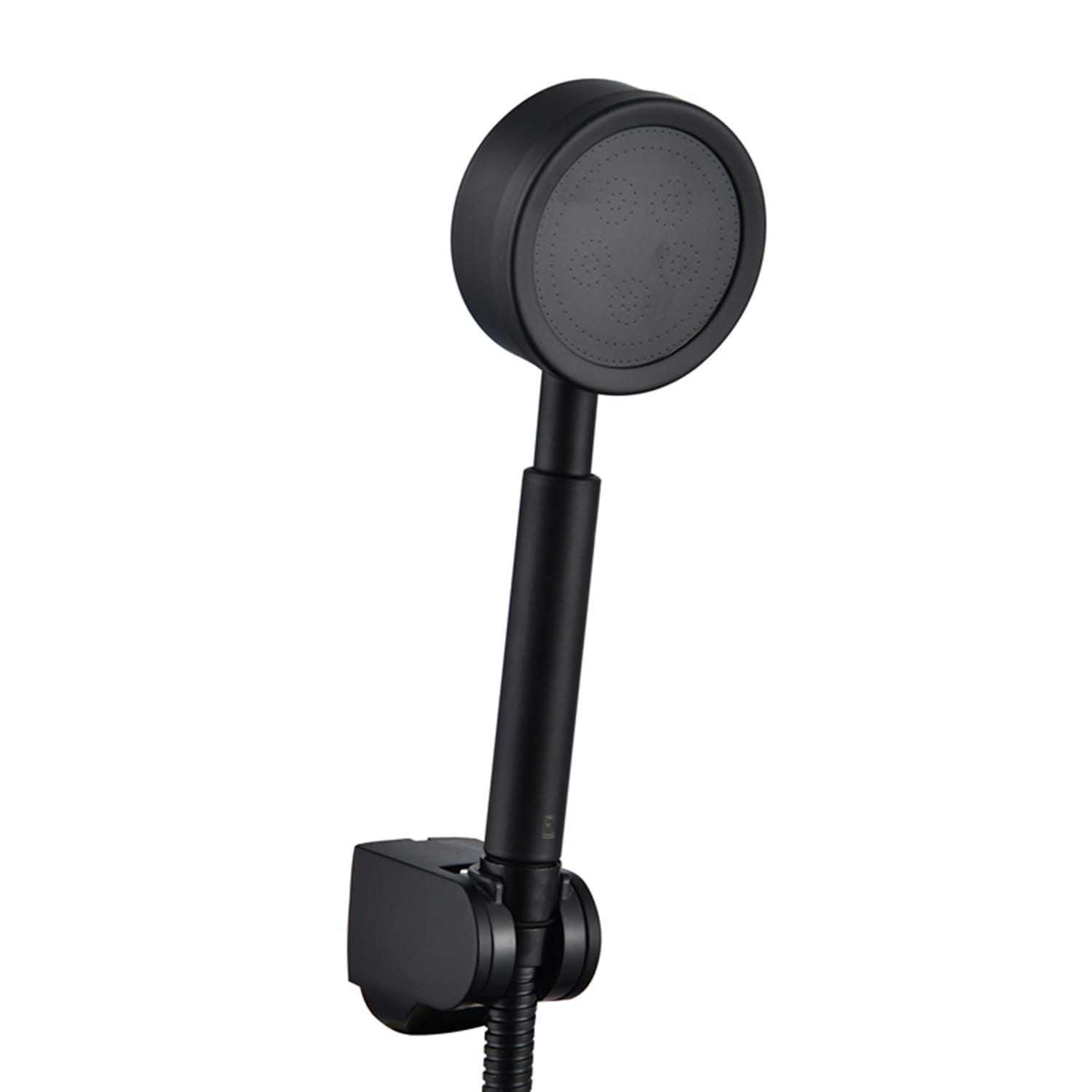 ฝักบัวสายอ่อน 1 ระดับ RASLAND RA BK-D411-DBK สีดำ