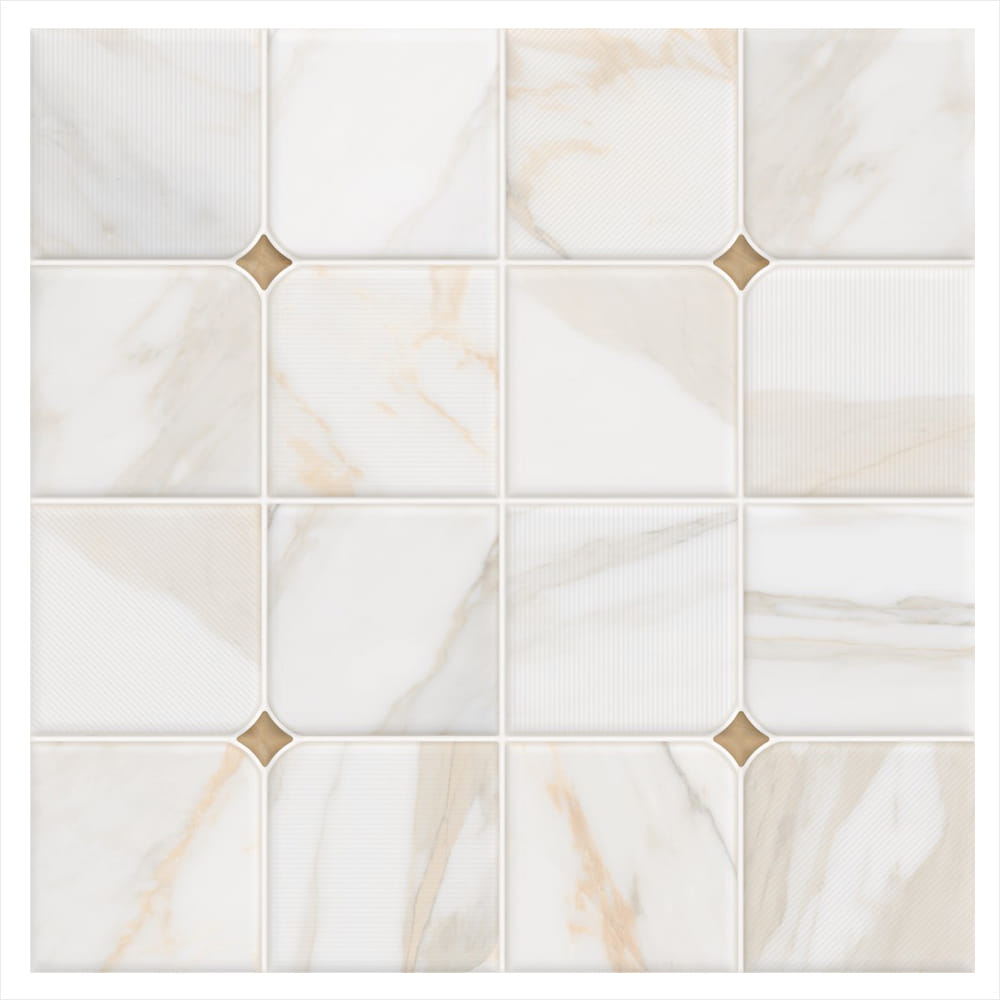 กระเบื้องพื้น 16x16 นิ้ว TARA แคสเตอร์ เบจ PM 0.96 ตร.ม.
