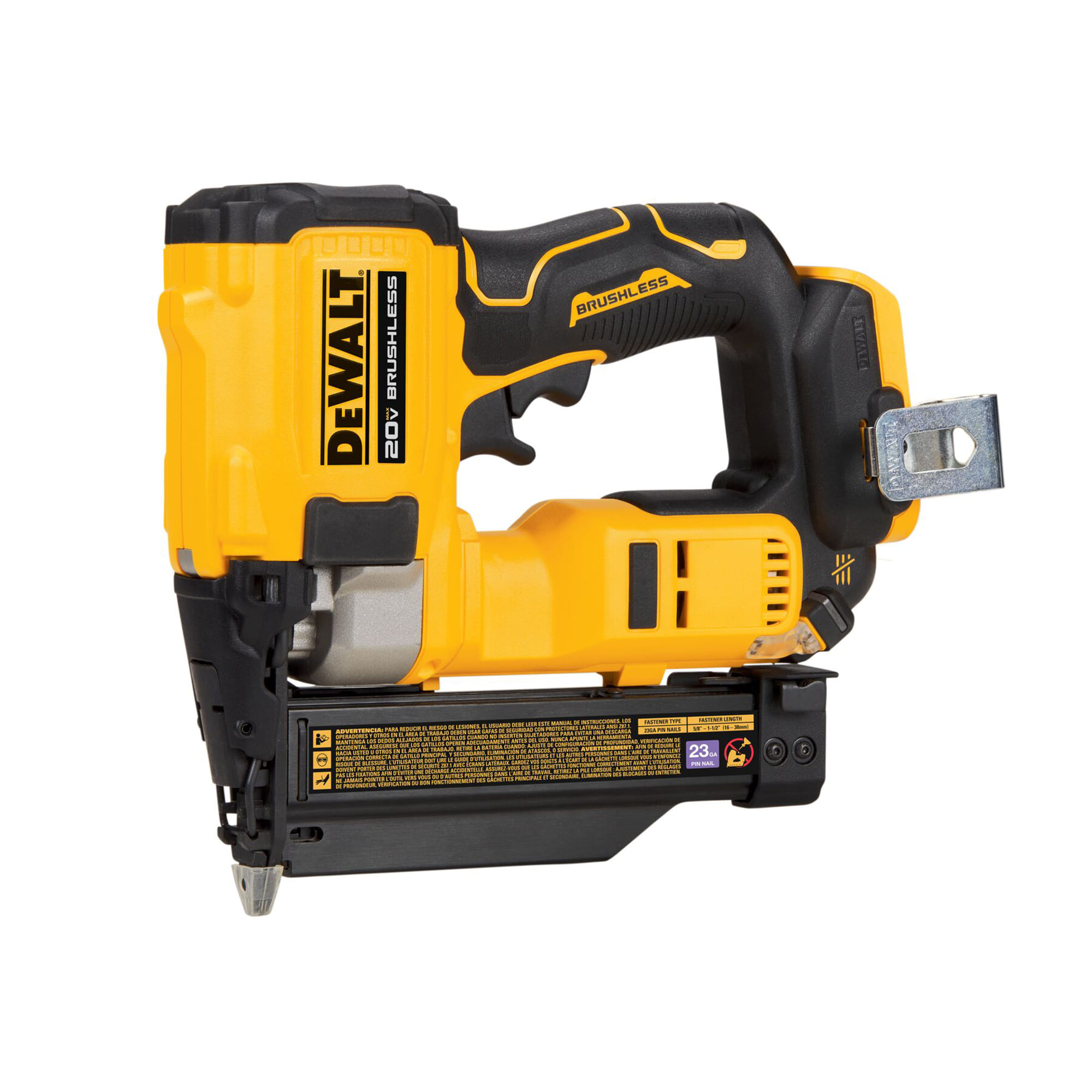 เครื่องยิงตะปูไร้สาย (เฉพาะตัวเครื่อง) DEWALT DCN623B 18 โวลต์ (สูงสุด 20 โวลต์)
