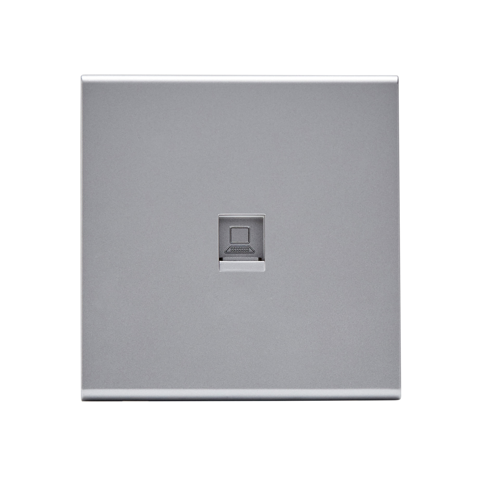 เต้ารับคอมพิวเตอร์ CAT6 SAHN D18-SL สีเงิน