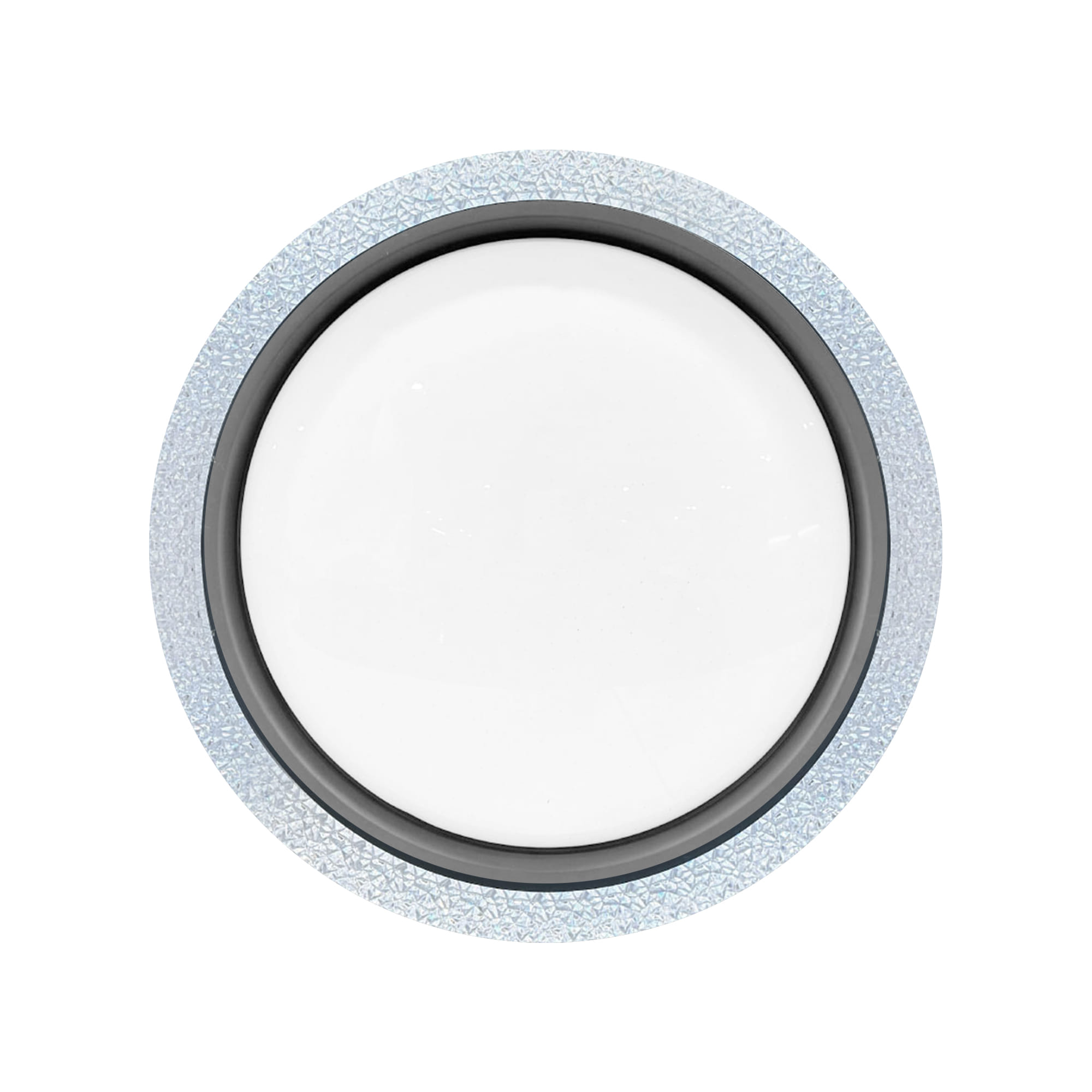ไฟเพดาน LED OVALO CRYSTAL DIAMOND 15.55 นิ้ว 36 วัตต์ DAYLIGHT/COOL WHITE/WARM WHITE  สีขาว