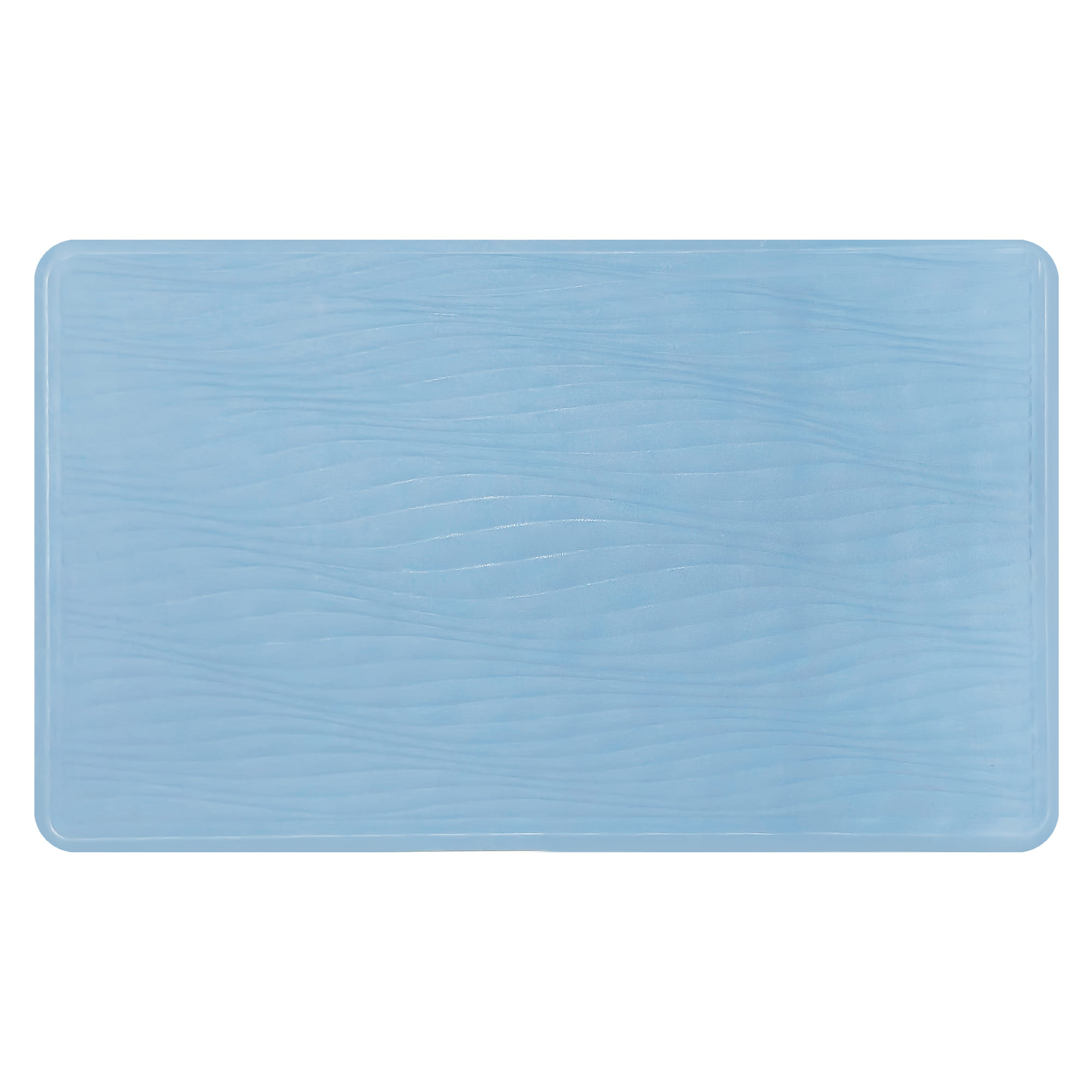พรมห้องน้ำยางสังเคราะห์ MOYA HDR0006-WAVE สีน้ำเงินเข้ม