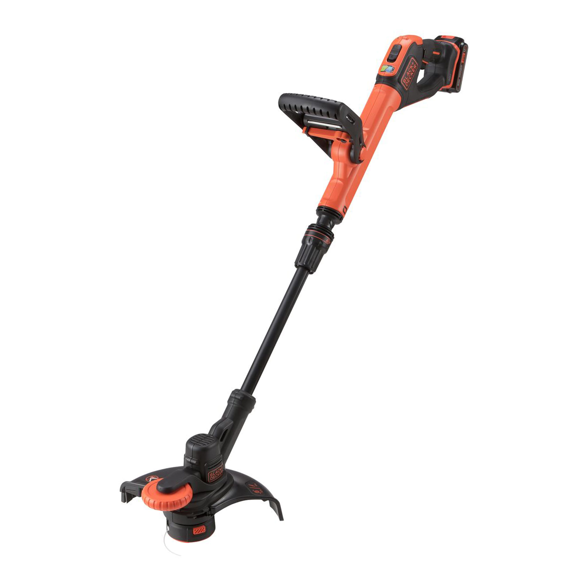 เครื่องเล็มหญ้าไร้สาย (พร้อมแบตเตอรี่) BLACK&DECKER BCBT1820D1-B1 18 โวลต์