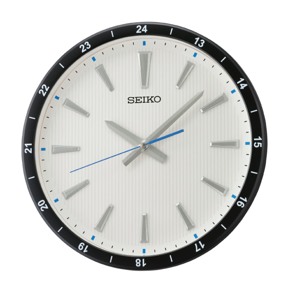 นาฬิกาแขวน SEIKO CLOCKS QXA802J 13.7 นิ้ว สีดำ