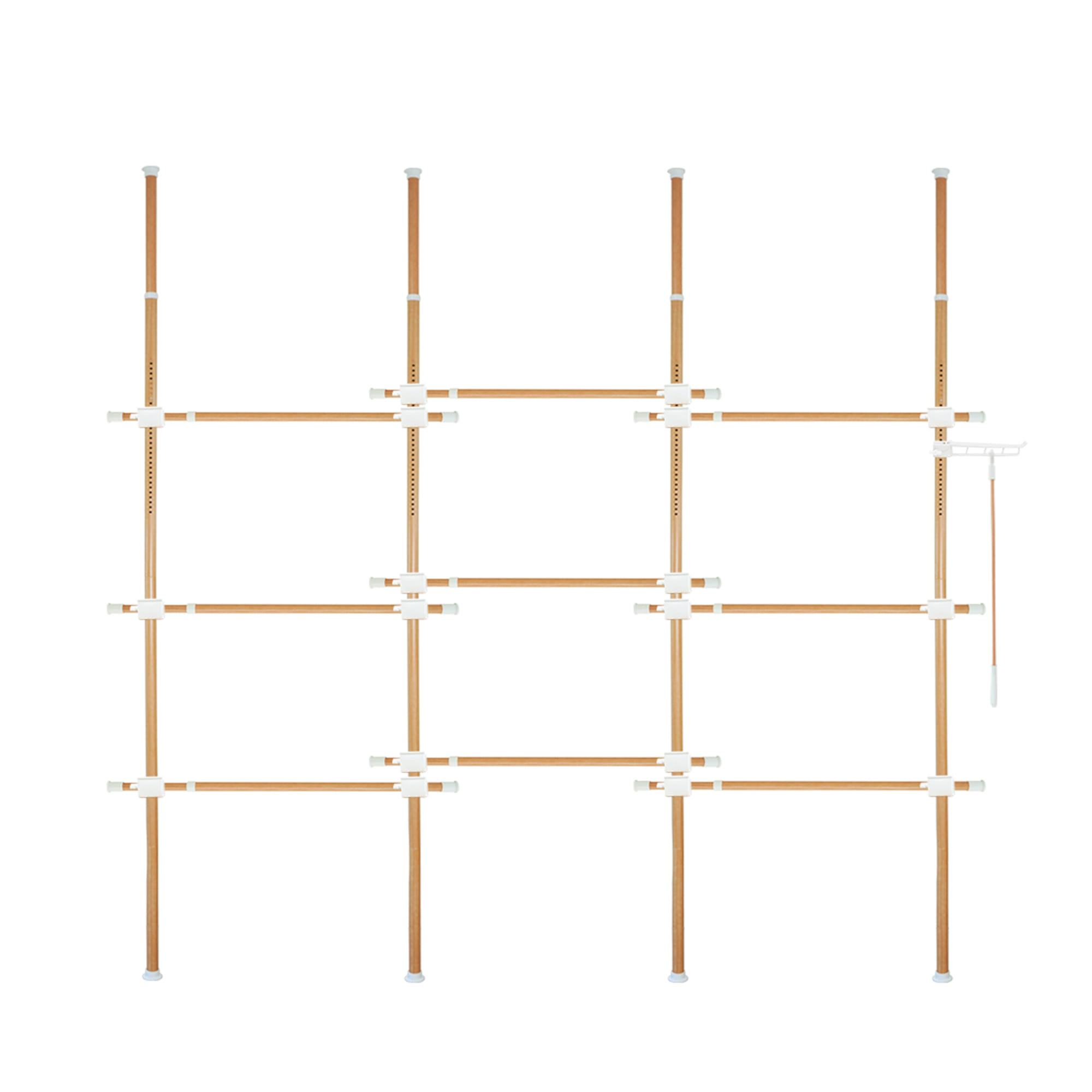 ราวแขวนผ้า TUGU R65M 330x50x300 ซม. ลายไม้