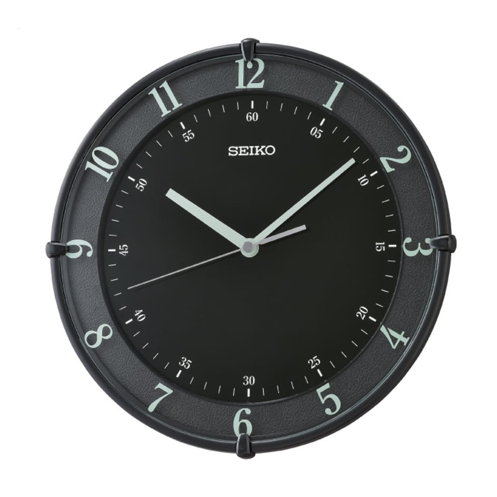 นาฬิกาแขวน SEIKO CLOCKS QXA805K 12 นิ้ว สีดำ