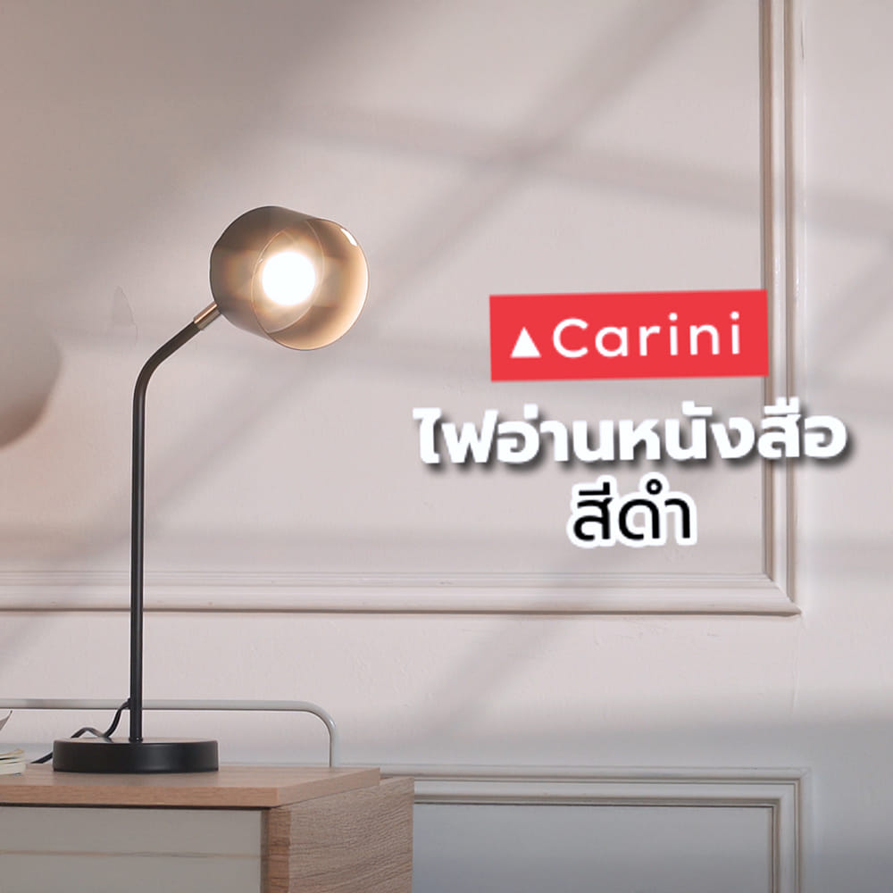 ไฟอ่านหนังสือ CARINI T240126BK สีดำ