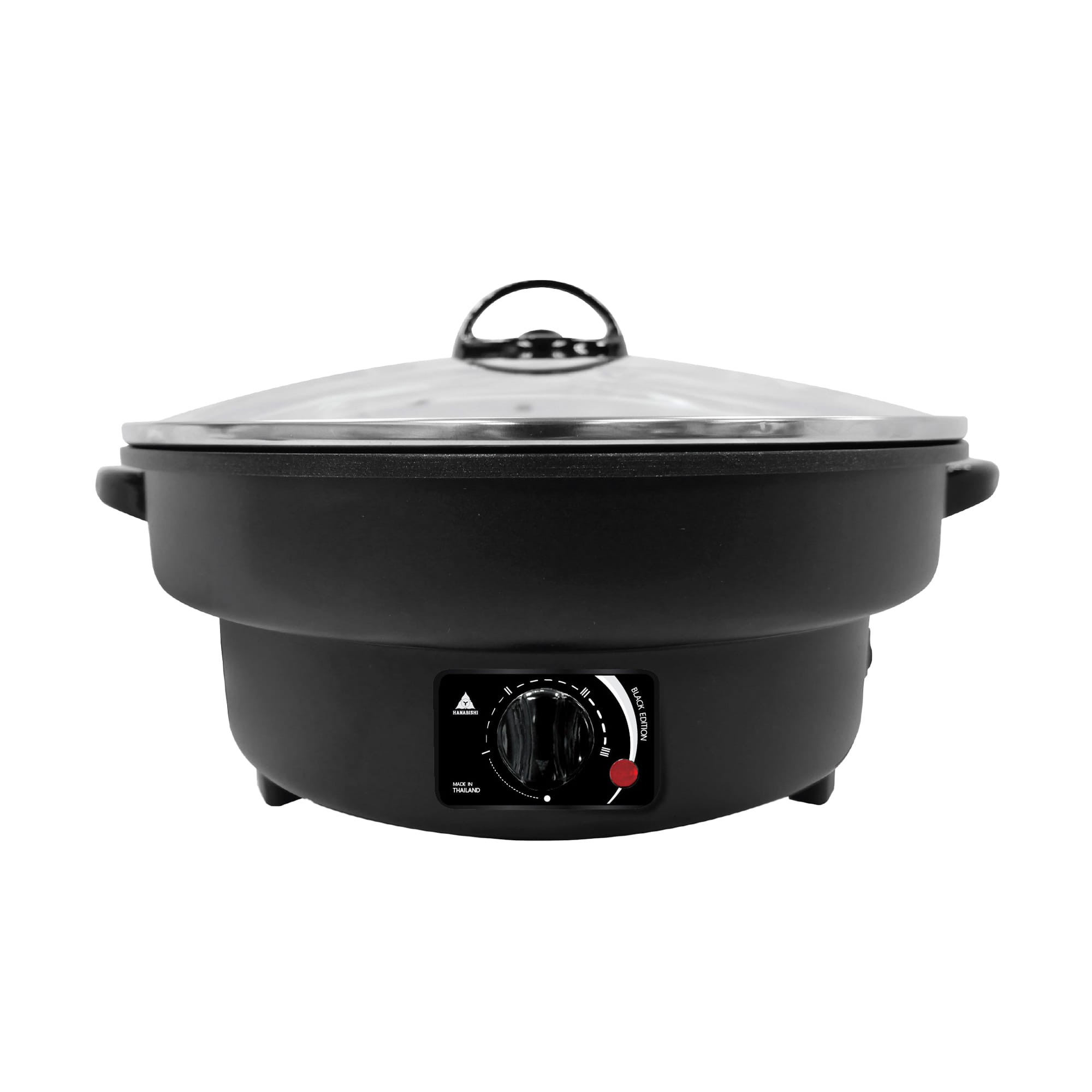 กระทะไฟฟ้า HANABISHI HGP-39 2.5 ลิตร สีดำ