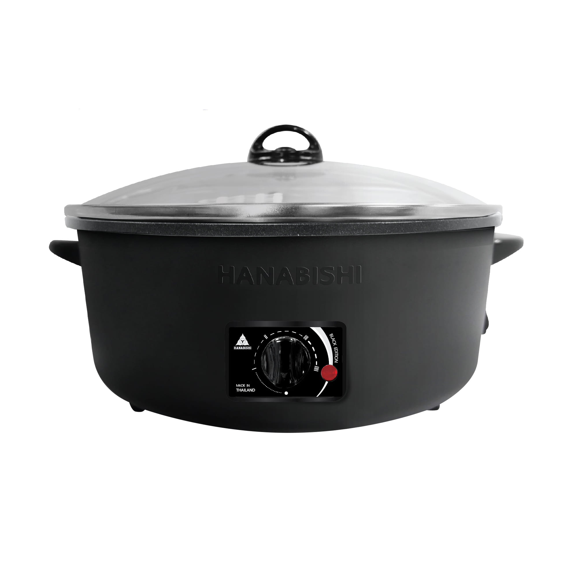 กระทะไฟฟ้า HANABISHI HGP-10T 1.5 ลิตร สีดำ