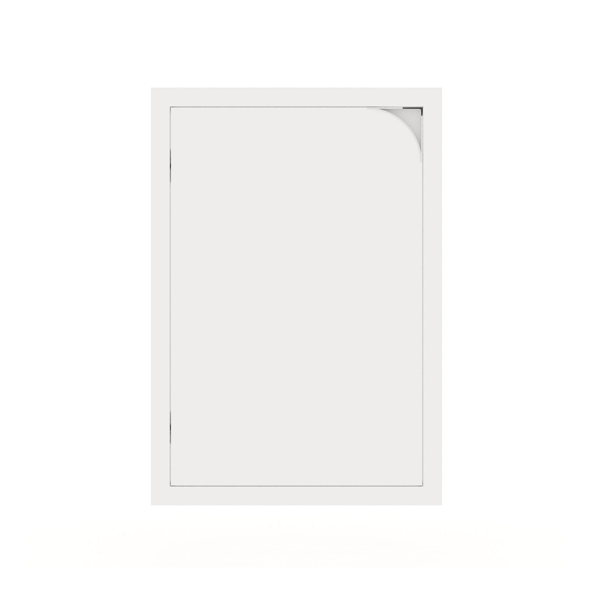 บานซิงค์เดี่ยวเปิดซ้าย KITZCHO CURVE 46x66 ซม. สี DIAMOND