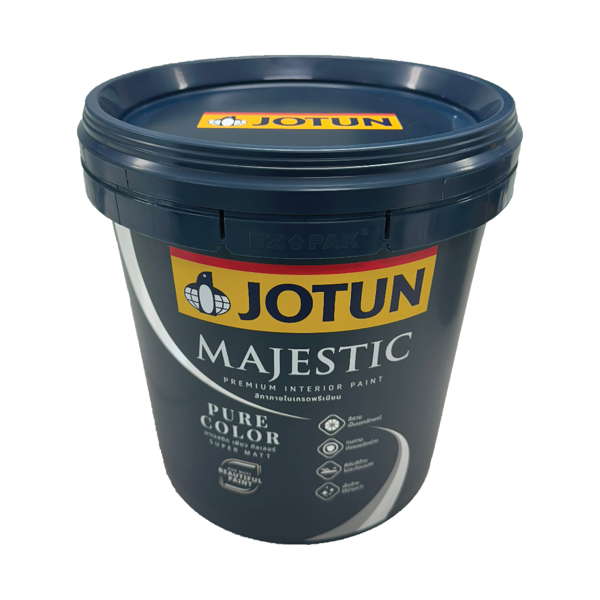 สีน้ำทาภายใน ชนิดด้าน JOTUN MAJESTIC PURE COLOR BASE C 3.6 ลิตร