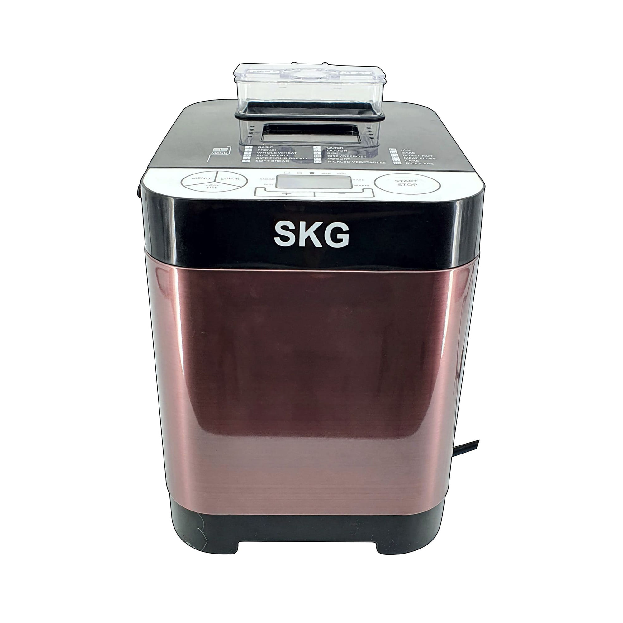 เครื่องทำขนมปัง SKG KG-631 สีแดงเลือดหมู