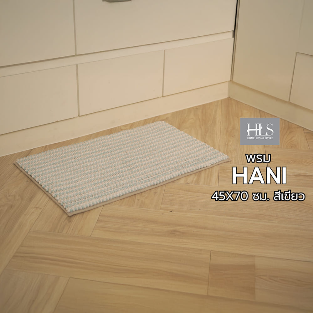 พรม HOME LIVING STYLE HANI 45X70 ซม. สีเขียว