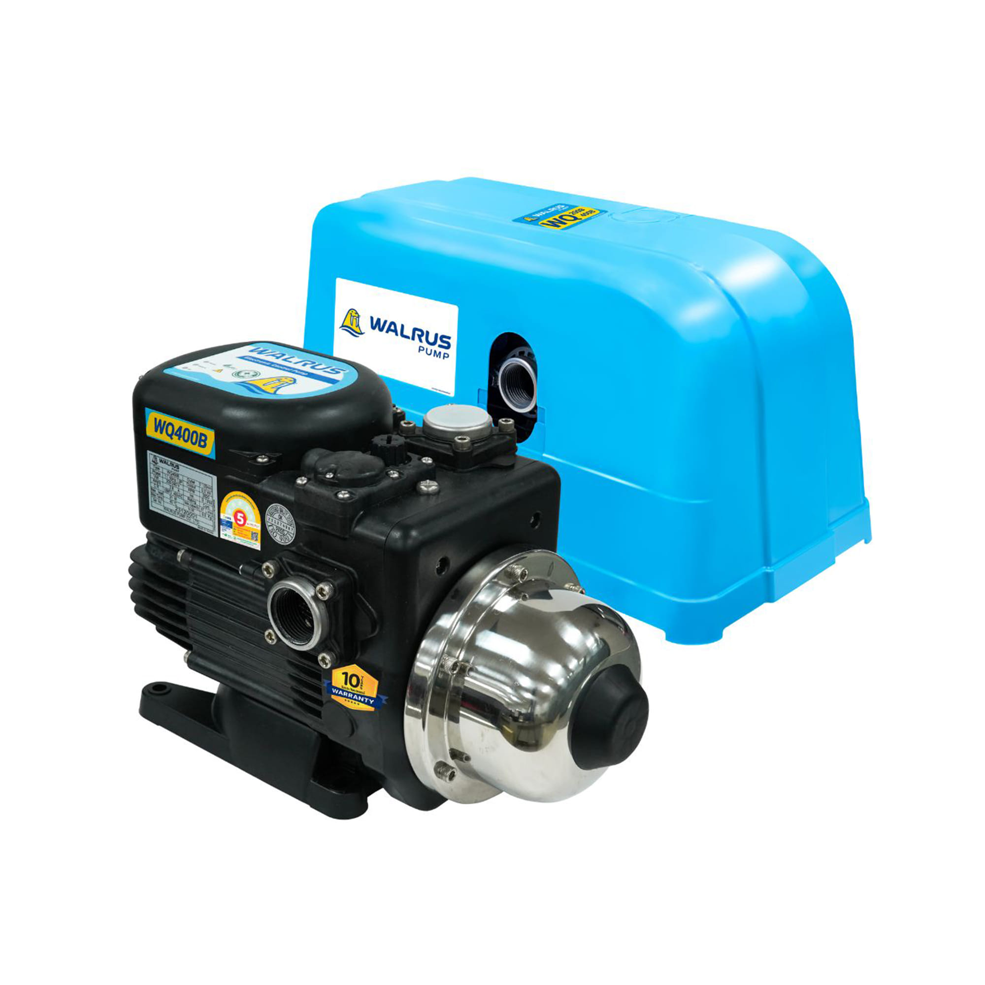 ปั๊มน้ำอัตโนมัติ WALRUS PUMP WQ400BC 370 วัตต์