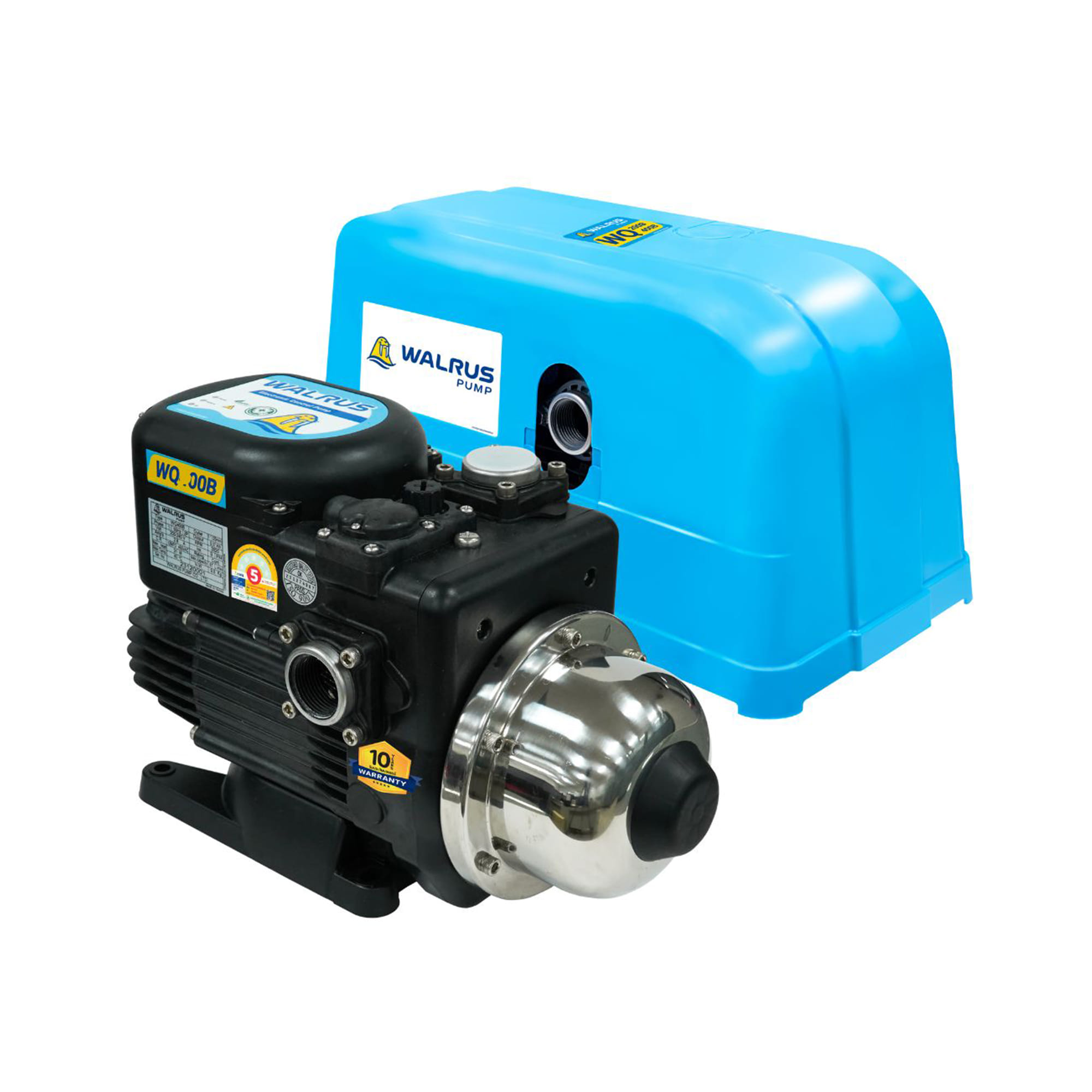 ปั๊มน้ำอัตโนมัติ WALRUS PUMP WQ800BC 750 วัตต์
