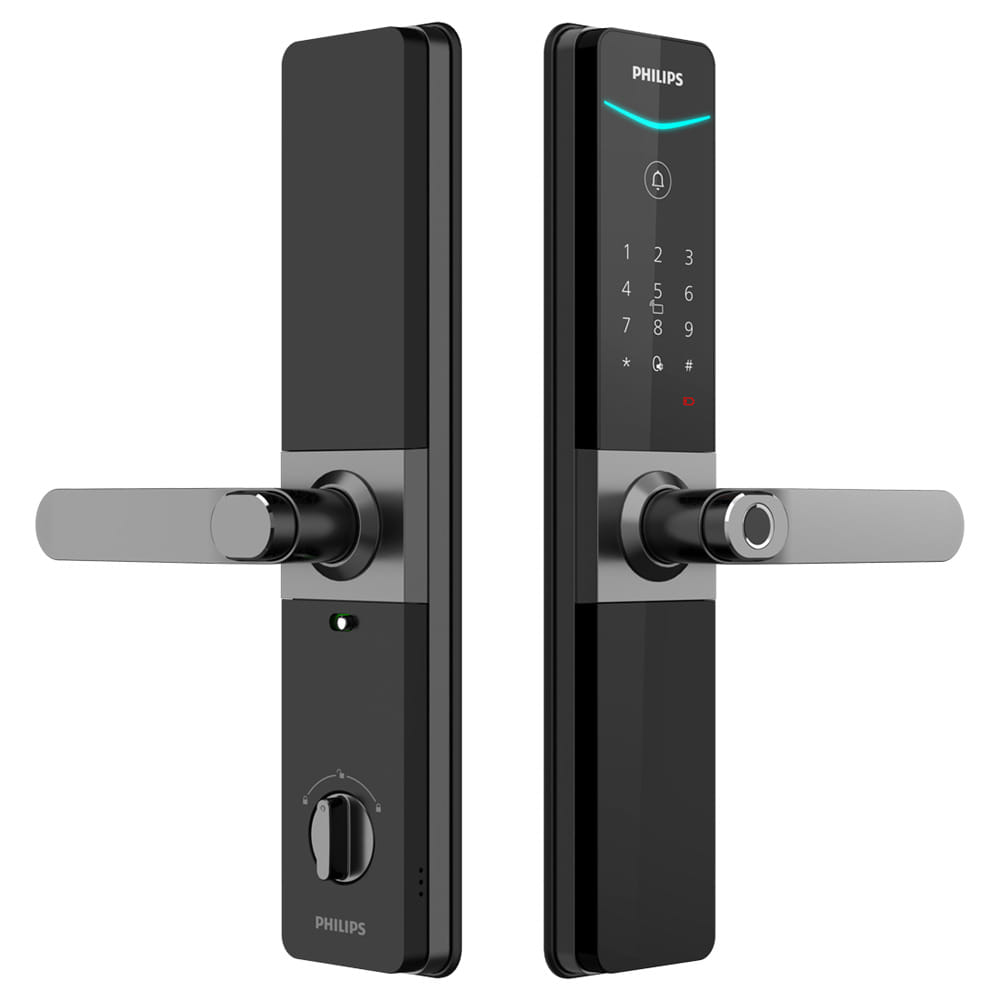 กลอนประตูดิจิตอล PHILIPS PHL-610 สีดำ