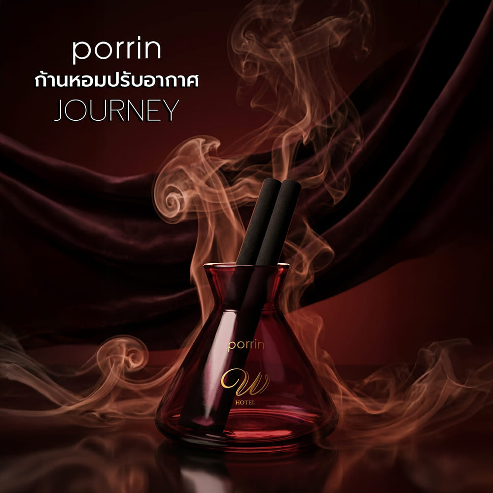 ก้านหอมปรับอากาศ PORRIN JOURNEY 180 มล. W HOTEL