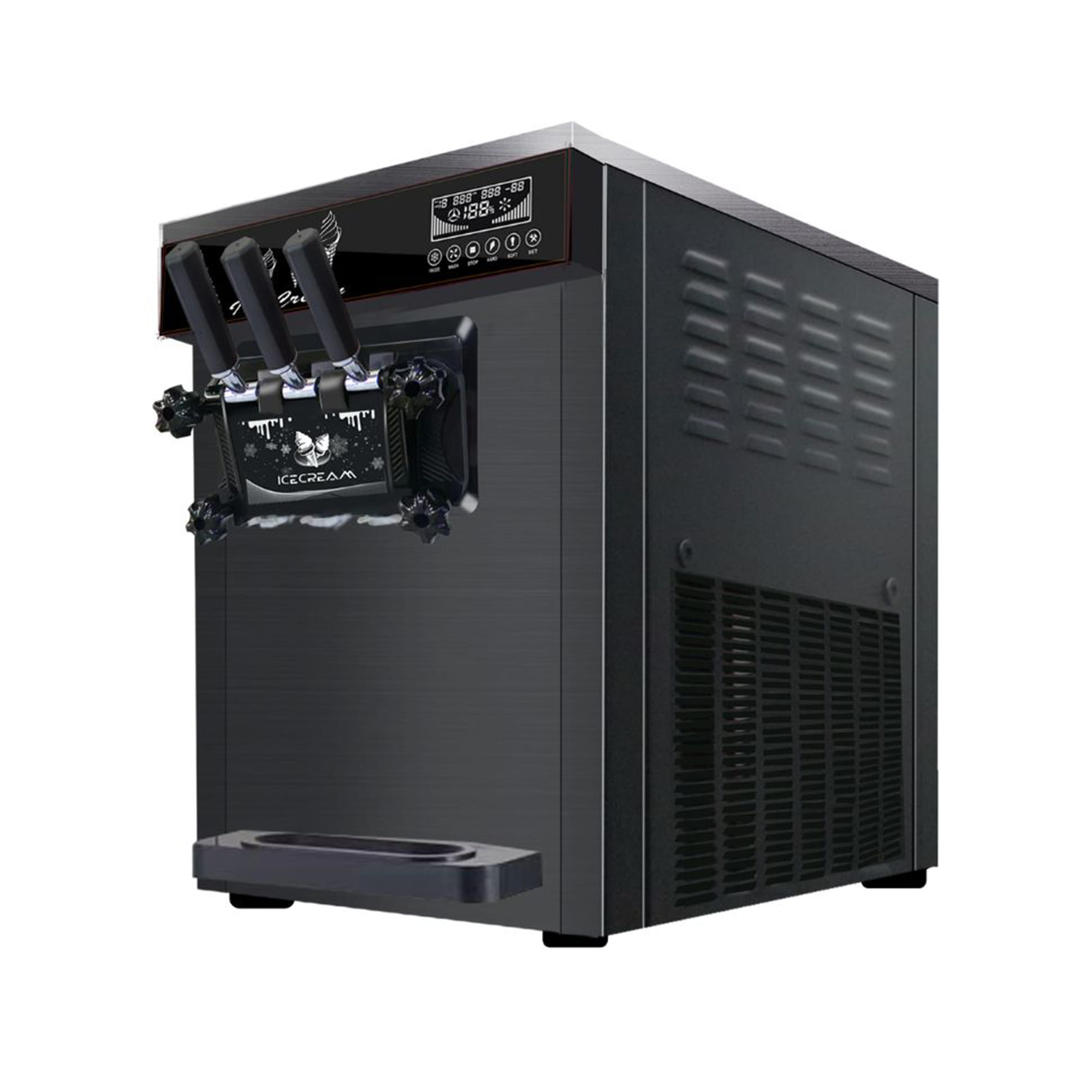 เครื่องทำไอศครีม N2ICE ICE SMITH SM-0003 สีดำ