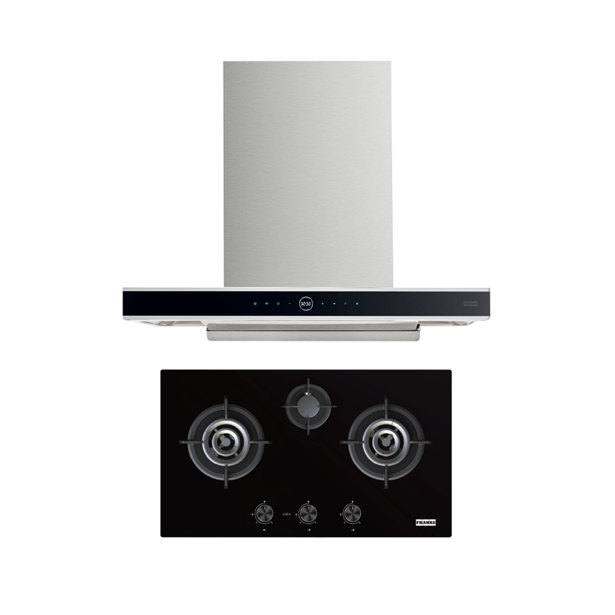 เตาฝัง+เครื่องดูดควัน FRANKE FG8318NX+FT966NX