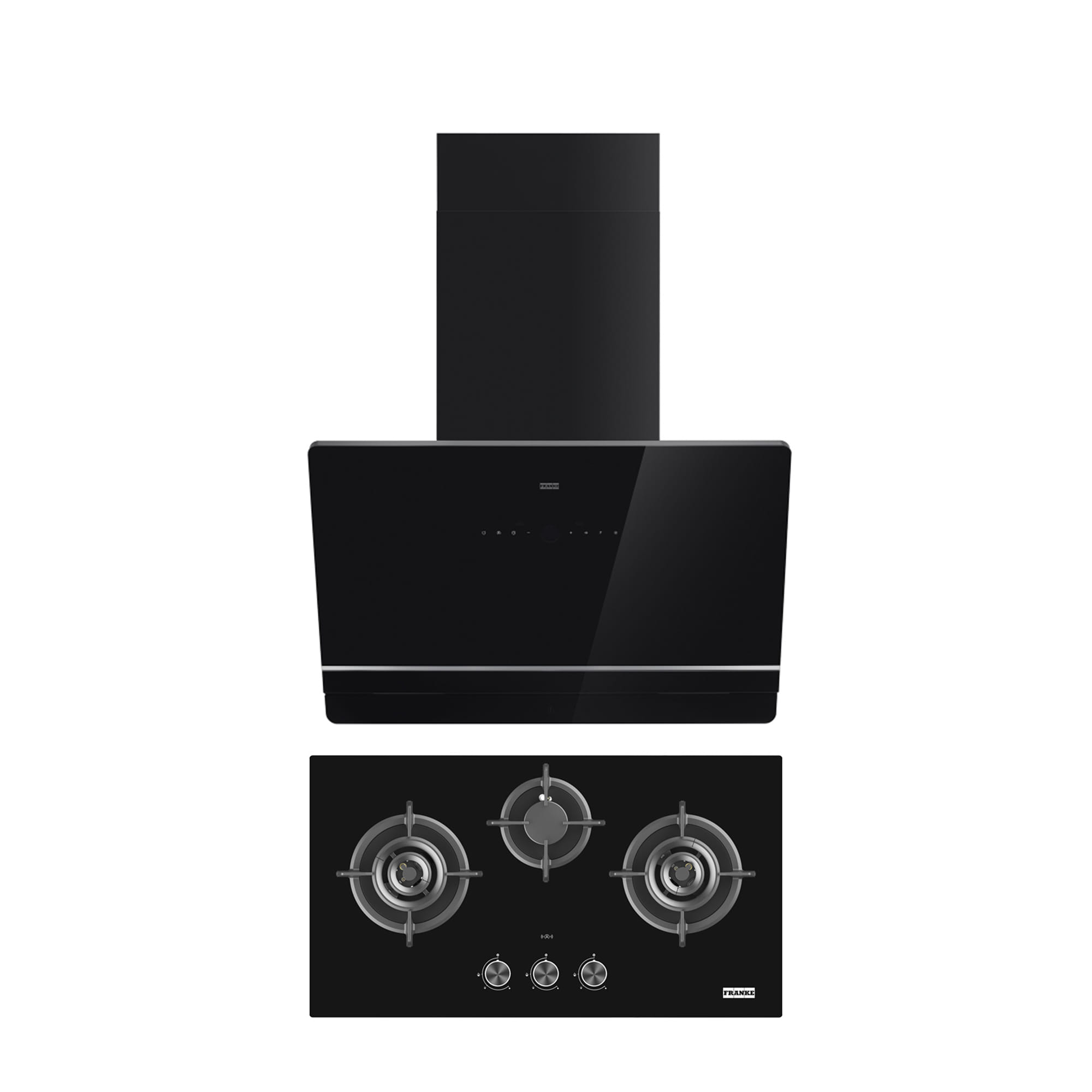 เตาฝัง+เครื่องดูดควัน FRANKE FG8318NX+FC988NX