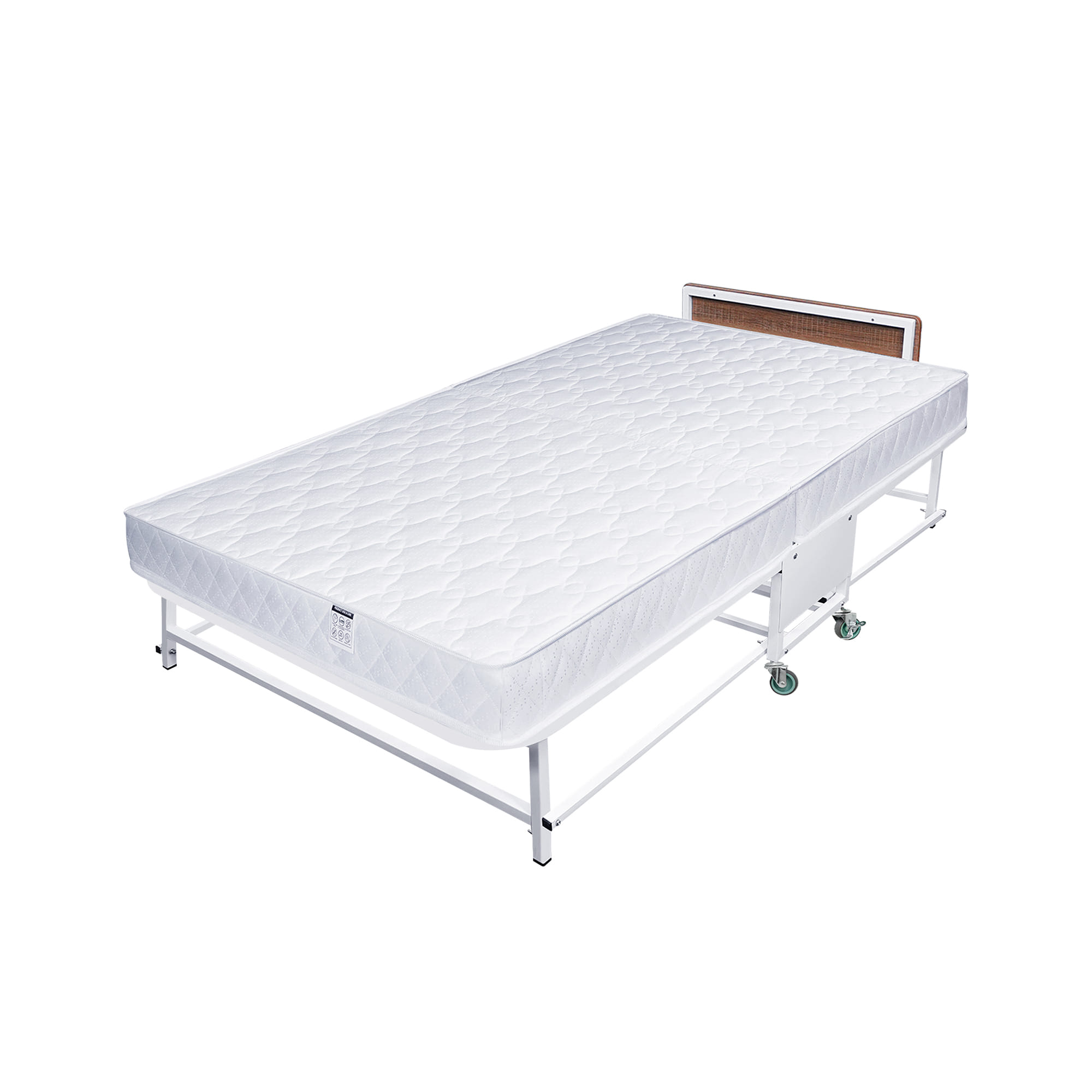 เตียงพับพร้อม TOPPER THAIBULL SSTPE245-105TNR สีขาว
