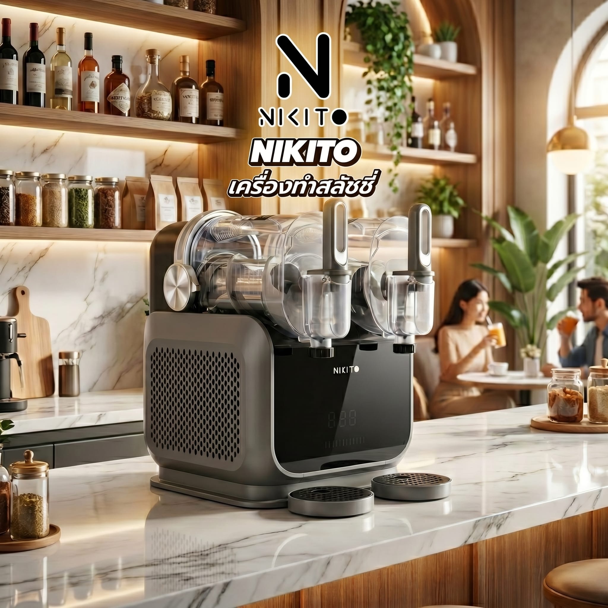 เครื่องทำสลัชชี่ NIKITO NK-SLM302H 3.6 ลิตร