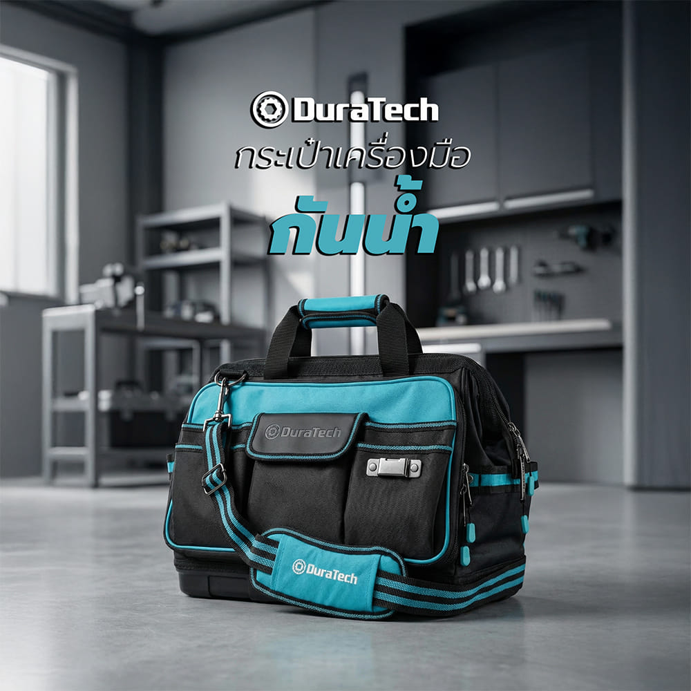 กระเป๋าเครื่องมือกันน้ำ DURATECH DT601001 18 นิ้ว