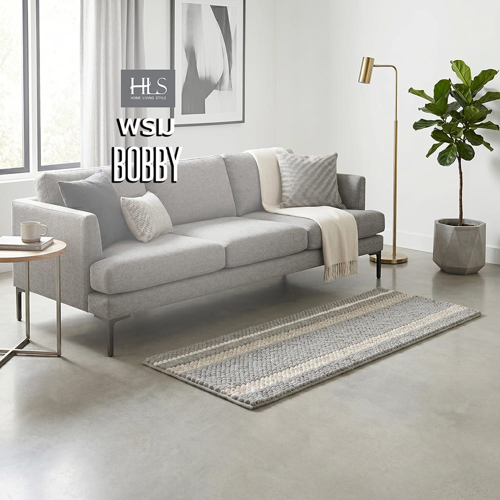 พรม HOME LIVING STYLE BOBBY 45x120 ซม. สีน้ำตาล