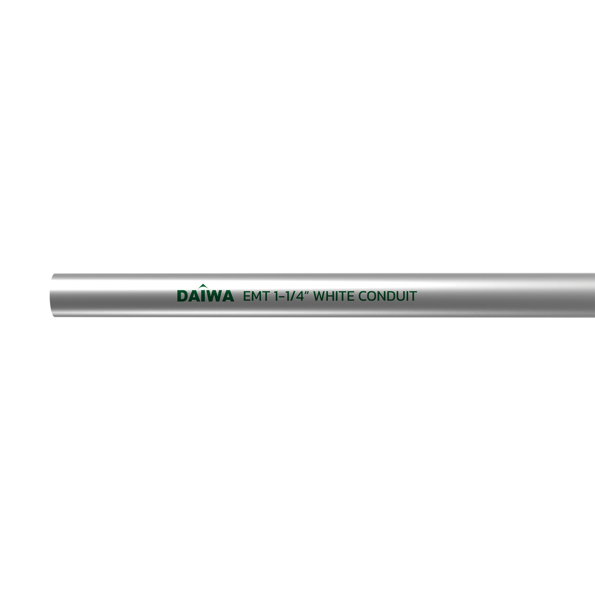 ท่อตรงเหล็กบาง EMT DAIWA 1-1/4 นิ้ว 3 เมตร สีเงิน