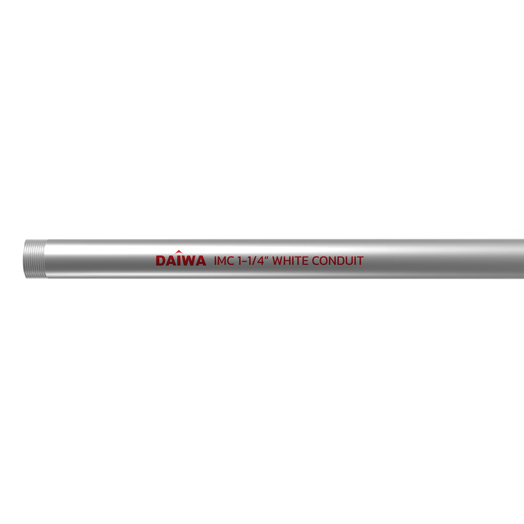 ท่อตรงเหล็กหนา IMC DAIWA 1-1/4 นิ้ว 3 เมตร สีเงิน