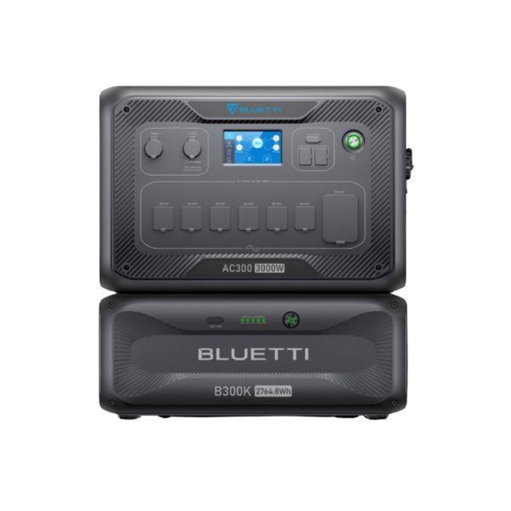 POWER BOX BLUETTI AC300+B300K 3000 วัตต์ สีดำ