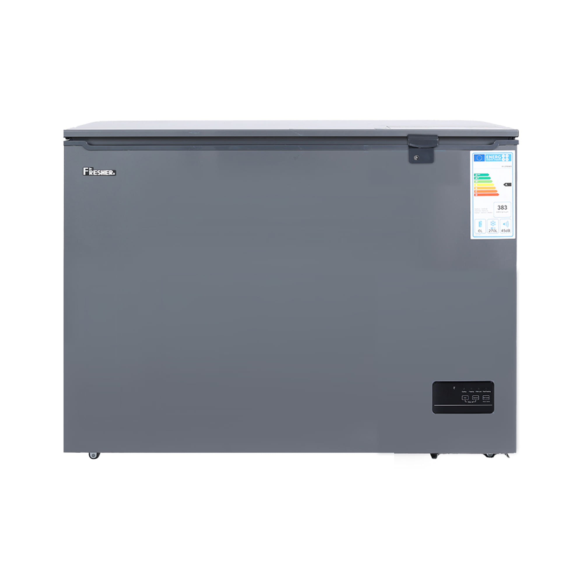 ตู้แช่ FRESHER FF-210SWD 7.4 คิว สีเทา
