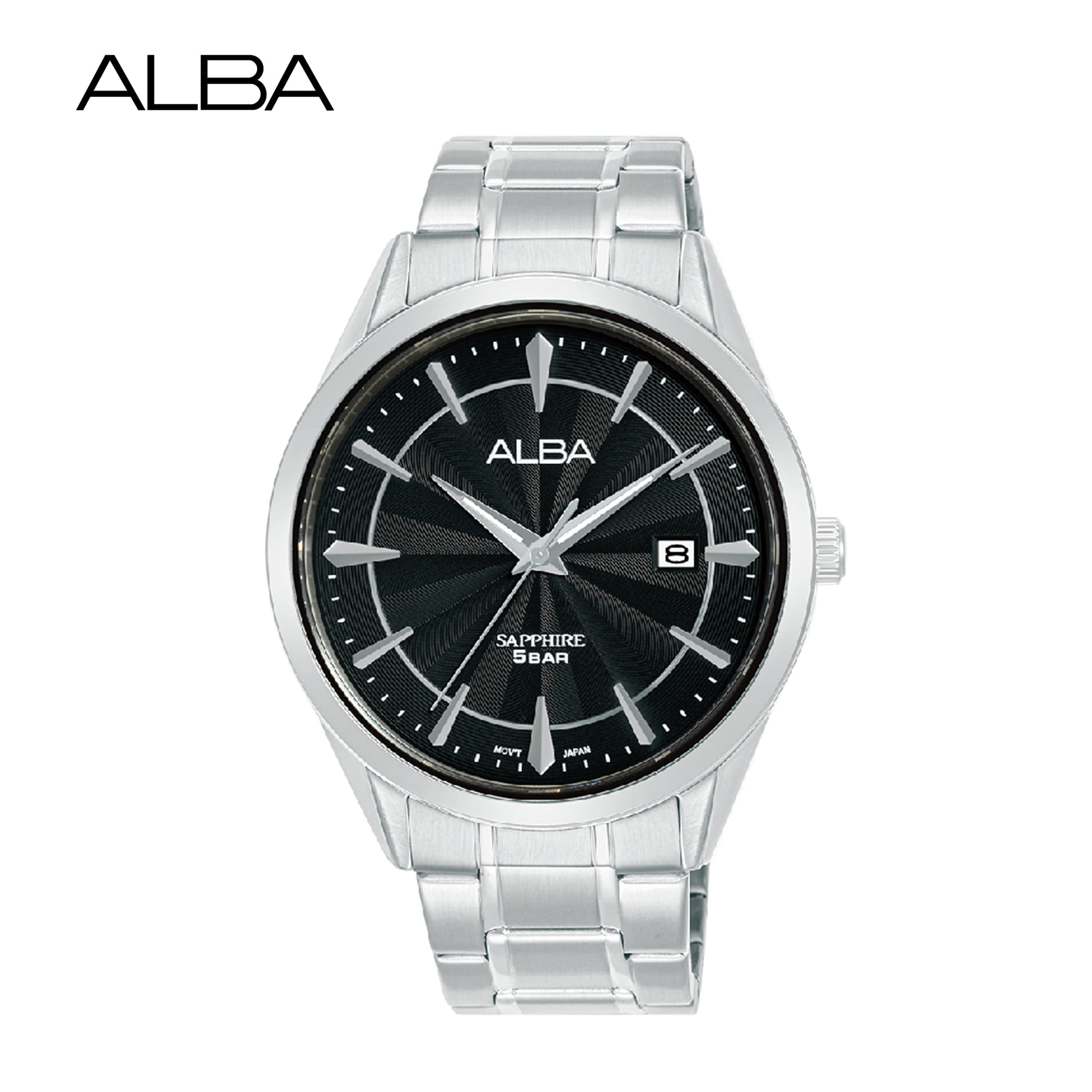 นาฬิกาข้อมือผู้ชาย ALBA รุ่น PRESTIGE AS9S53X ขนาด 41 มม. สีดำ