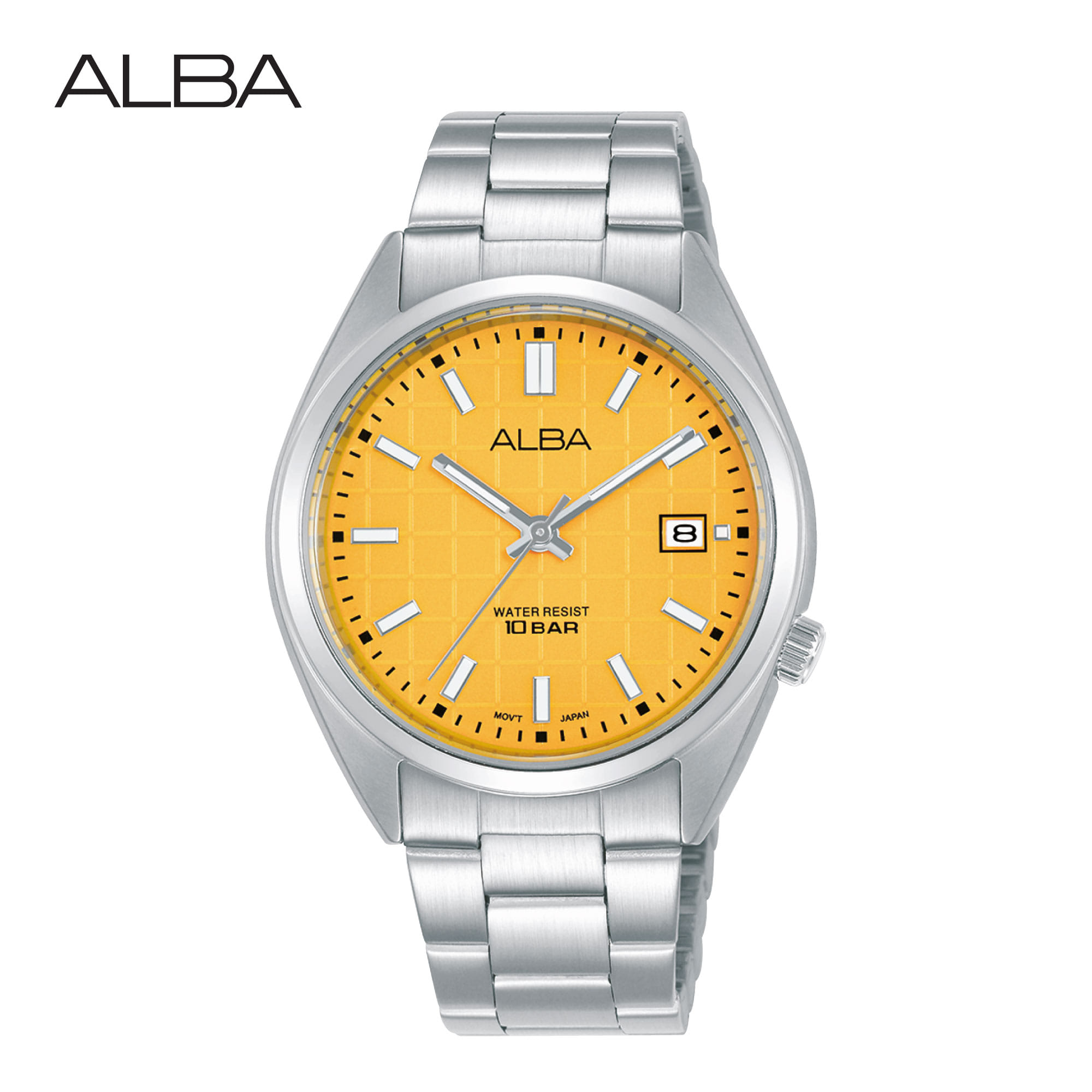 นาฬิกาข้อมือผู้หญิง ALBA AG8M41X 36 มม. สี SILVER/YELLOW