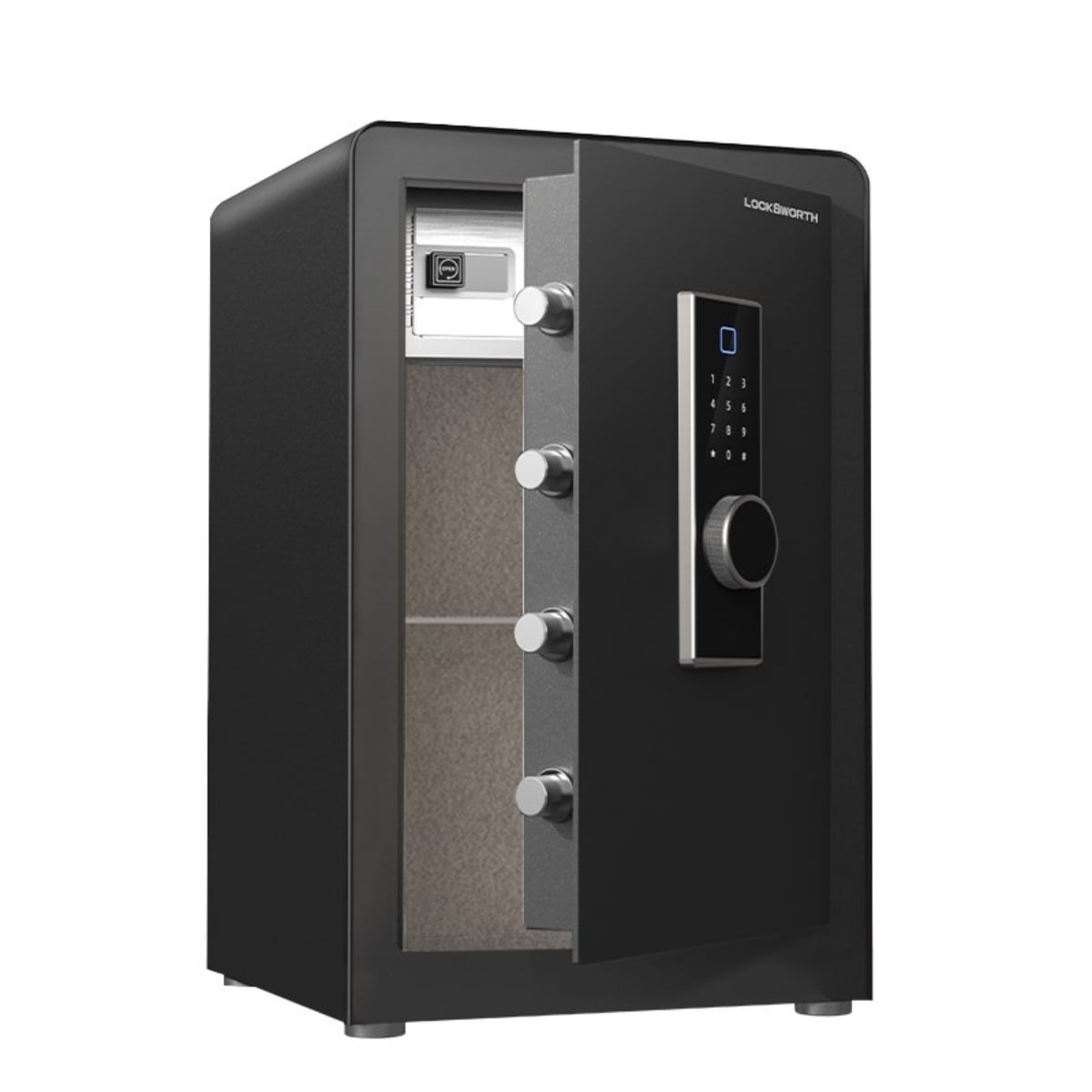 ตู้นิรภัย FINGERPRINT LOCKSWORTH VS4555-BK-01 สีดำ