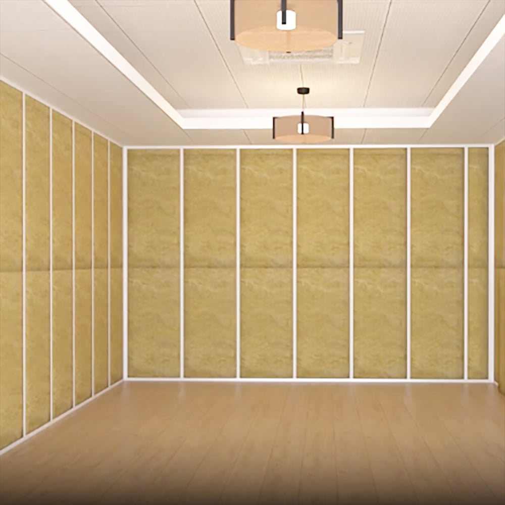 ฉนวนกันเสียง ROCKWOOL SAFE N SILENT PRO 380 หนา 2 นิ้ว 0.6x1.2 ม. (แพ็ก 4 ชิ้น)