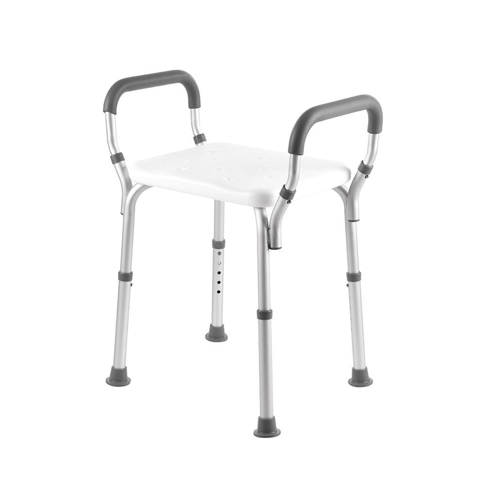 MOYA SHOWER SEAT 57103A00 ALUMINIUM WHITE (H67XW54XD38 CM)