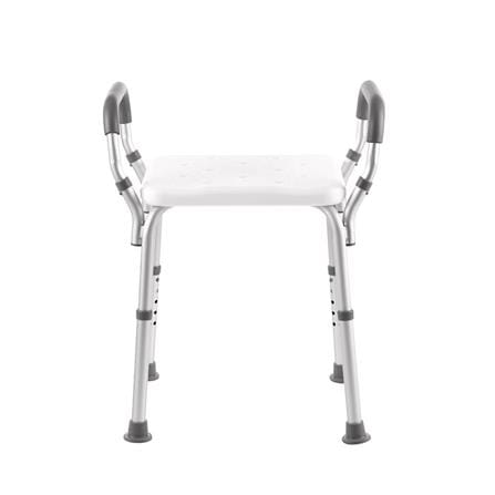 MOYA SHOWER SEAT 57103A00 ALUMINIUM WHITE (H67XW54XD38 CM)