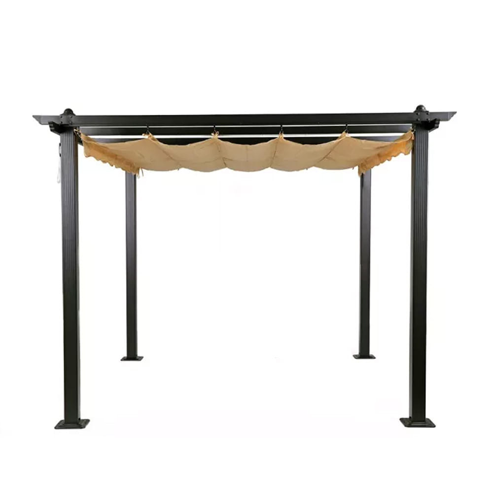 HOMEPRO SPRING GAZEBO RELAX TENT YF3809 3MX3M BROWN