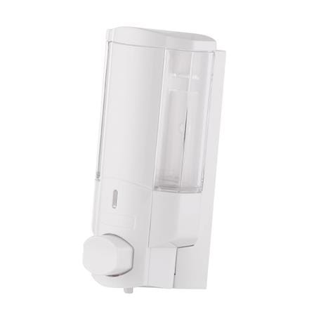 MOYA SOAP DISPENSER SD-818A 1-CHAMBER WHITE (H18.50XW8.50XD8 CM)