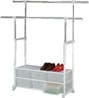 CLOTH RACK WITH 6 DRAWERS WITH WHEELS PLIM W150XD47XH165CM WHITE