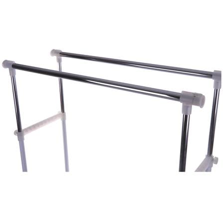 CLOTH RACK WITH 6 DRAWERS WITH WHEELS PLIM W150XD47XH165CM WHITE