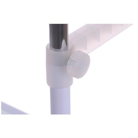 CLOTH RACK WITH 6 DRAWERS WITH WHEELS PLIM W150XD47XH165CM WHITE
