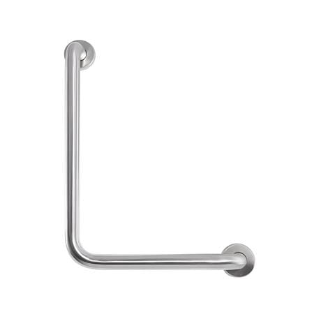 MOYA L-SHAPED GRAB BAR SN118 CHROME H36.5XW26XD2.5 CM