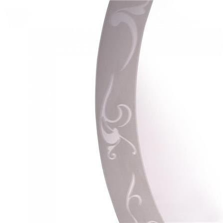 MOYA SANDBLASTED MIRROR SILVER VM-M50 80X60CM OVAL