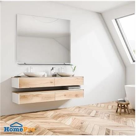 MOYA BATHROOM MIRROR WITH SHELF VM-Z54  (100X80CM)