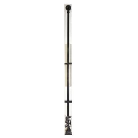 STEEL TENSION ROD HOME LIVING STYLE 358670 120-210CM BLACK