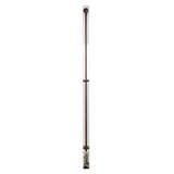 STEEL TENSION ROD HOME LIVING STYLE BROWN 358670 180-310CM BROWN